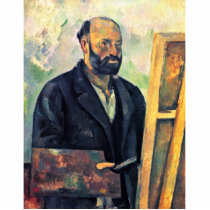 Self Portrait With Palette By Paul Cézanne Photo Cut Out