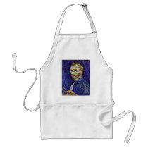 Self Portrait With Palette By Vincent Van Gogh Apron