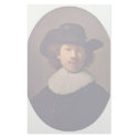 Self-Portrait With Wide Awake Has [1]. By Rembrand stationery