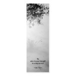 Self-reflection/ Tao-Te-Ching Bookmark business cards
