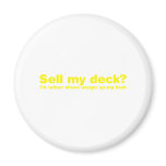 Sell My Deck? Turntable DJ Disc Jockey Music magnets