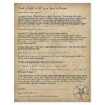 Sell your Soul to Satan! flyers