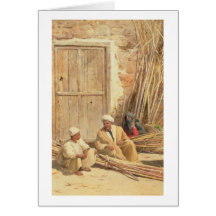 Sellers of Sugar Cane, Egypt, 1892 (oil on canvas) Cards