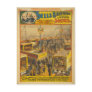 Sells Brothers Zoological Marvels Circus Poster Postcard