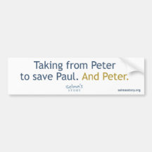 Selma's Story Bumper Sticker