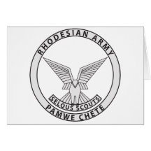 Selous Scouts Greeting Card