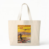 Semaine d'Aviation de Lyon Canvas Bag