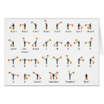 Semaphore Flag Chart Cards