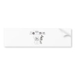Semen in Vain Bumper Sticker