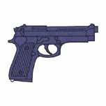 Semi-auto #3 embroidered shirts