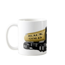 Semi Black Gold Mugs