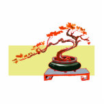 Semi Cascade Bonsai Fall Colours Graphic Image photo sculptures