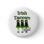 Semi-Goth Irish Dancers Pinback Button