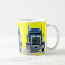 SEMI TRACTOR TRAILER MUG