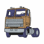 Semi Truck embroidered shirts