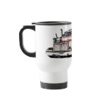 Semi Truck Travel Mug