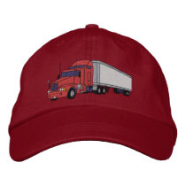 Semi with trailer