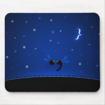 Semicolon Mouse Pad