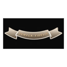 Semper Fidelis Photo Card Template