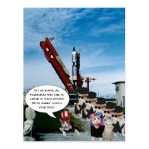Send Congress to the Moon Postcards
