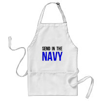 Send In The Navy Apron