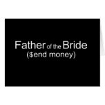 Send Money Father of Bride Gifts cards