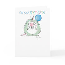 SEND THE FURRY BEAST Birthday