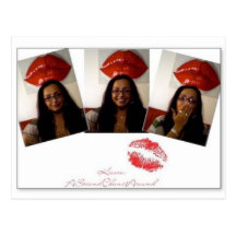 Sending you Kisses Postcard