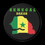 SENEGAL MAP T-SHIRT AND ETC FRIDGE MAGNET