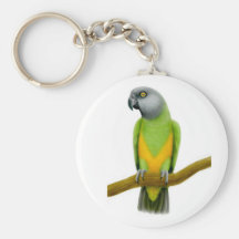 Senegal Parrot Keychain