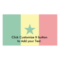 Senegal, Saudi Arabia Business Cards