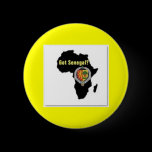 SENEGAL / SENEGALESE FLAG  T-SHIRT AND ETC BUTTONS