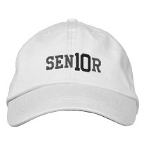 senior 2010 embroidered baseball caps