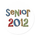 Senior 2012 stickers