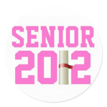 SENIOR 2012 Sticker