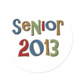 Senior 2013 stickers