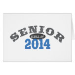 Senior 2014 Blue Greeting Card