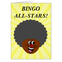 Senior Citizen Centre Bingo Night Prize Winner Greeting Card