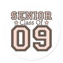 Senior Class of 09 Stickers
