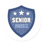 Senior Class of 2011 stickers