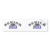 Senior Class of 2013 Bumper Sticker