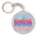 Senior - Flowers 2 keychains