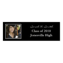Senior Pictures Profile Business Card your photos