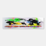 Senior - Skateboarding Bumper Sticker