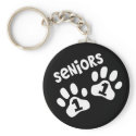 Seniors '11 Paw Prints keychains