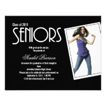Seniors Graduation Party Invitation