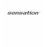 SENSATION WHITE TSHIRT CUBE TEXT