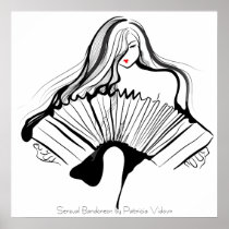 Sensual Bandoneon Poster