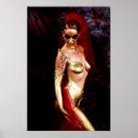Sensual body painting posters