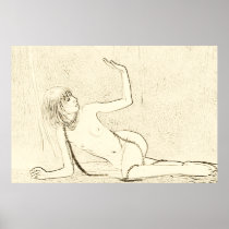 sensual lara on seppia posters